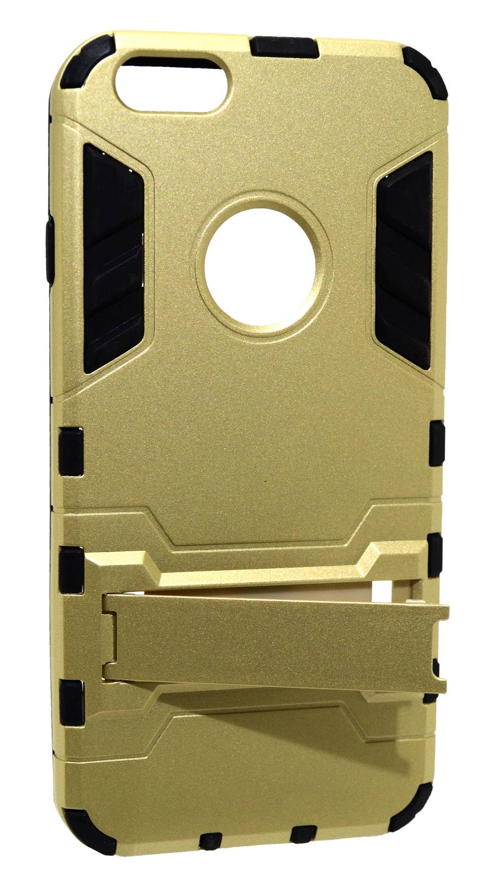 Θήκη Hard TPU Ancus Armor Stand για Apple iPhone 6/6S Χρυσαφί