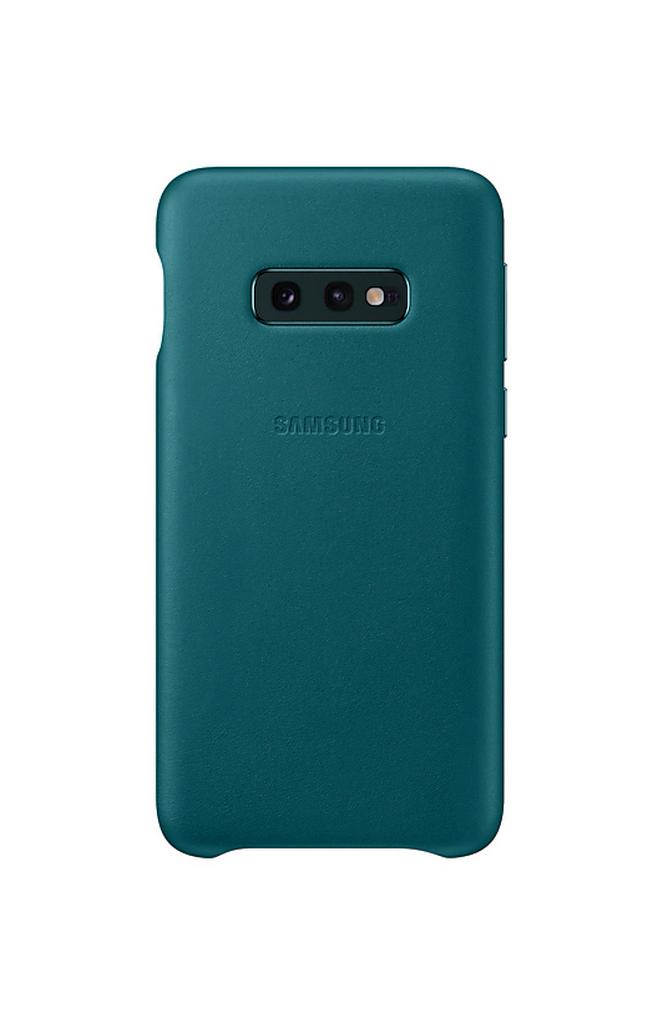 Θήκη Faceplate Samsung Leather Cover EF-VG970LGEGWW για SM-G970F Galaxy S10e Πράσινη