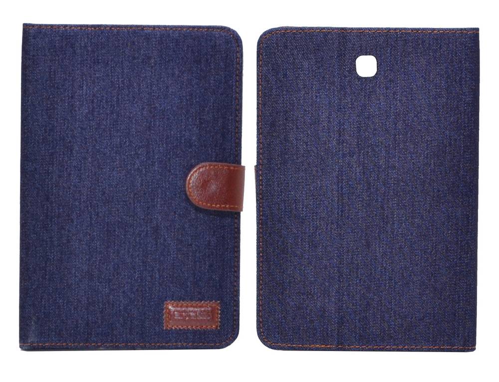 Θήκη Book Ancus Teneo Fabric για Samsung SM-T715 Galaxy Tab S2 8.0 Σκούρο Μπλε