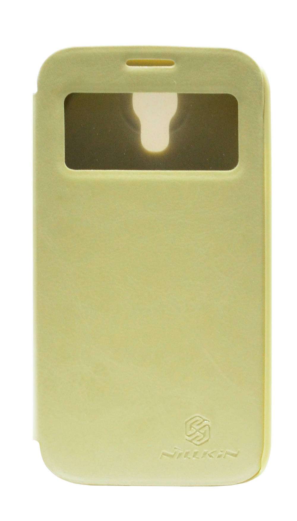 Θήκη Book S-View Nillkin Easy για Samsung i9505/i9500 Galaxy S4 Μπέζ με ενεργό S-View