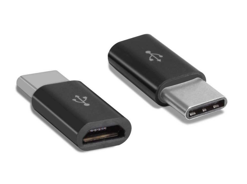 Αντάπτορας Ancus Micro Usb σε Usb Type-C Μαύρος