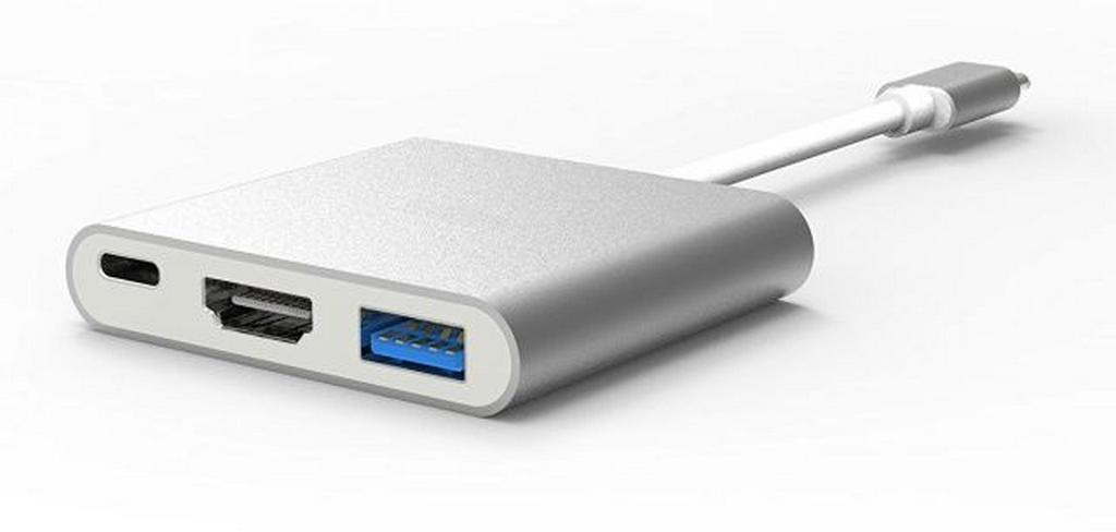 Αντάπτορας USB Type-C σε HDMI/USB 3.0/USB Type-C