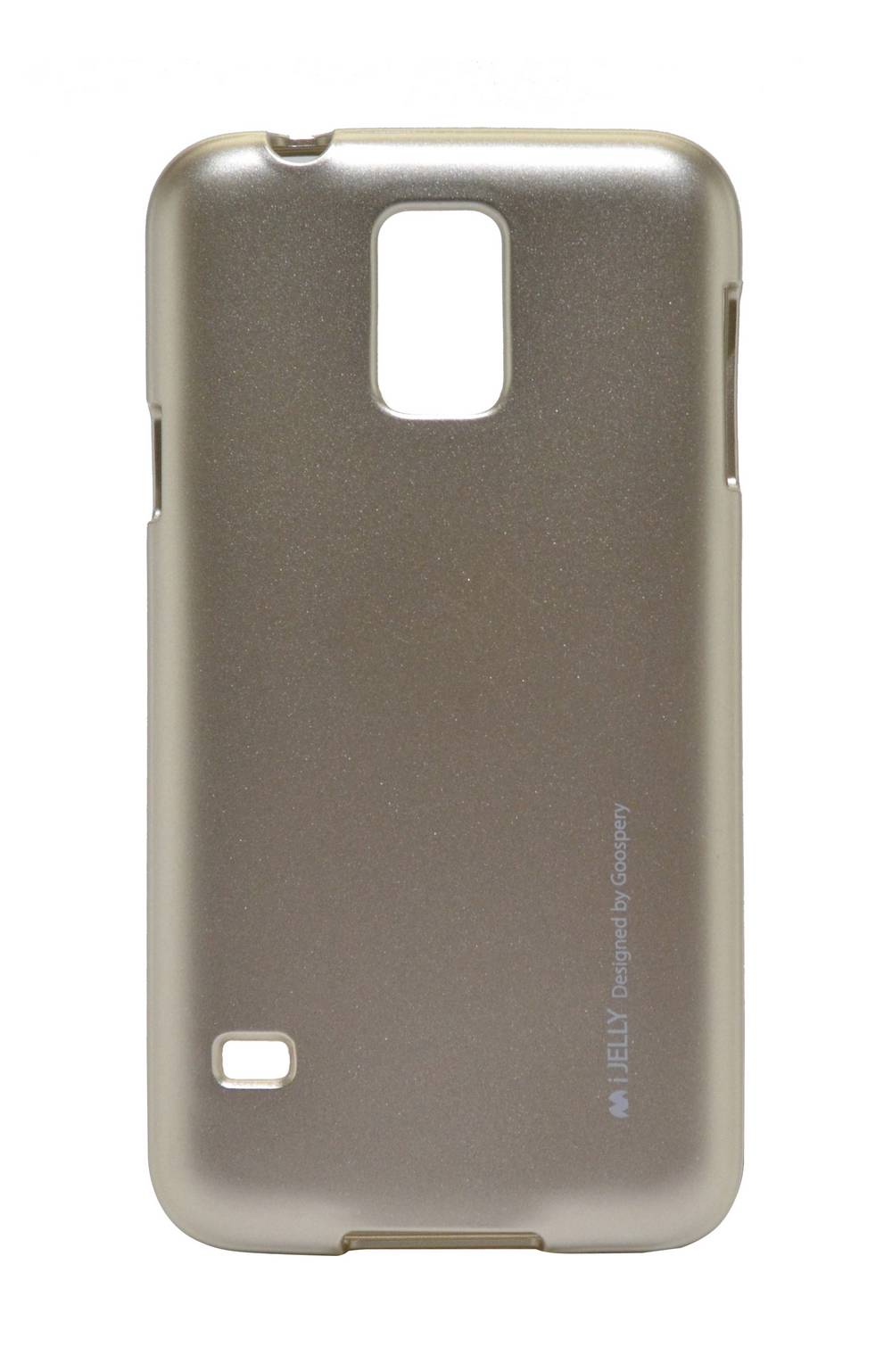 Θήκη Goospery iJelly για Samsung SM-G900F Galaxy S5 Χρυσαφί by Mercury