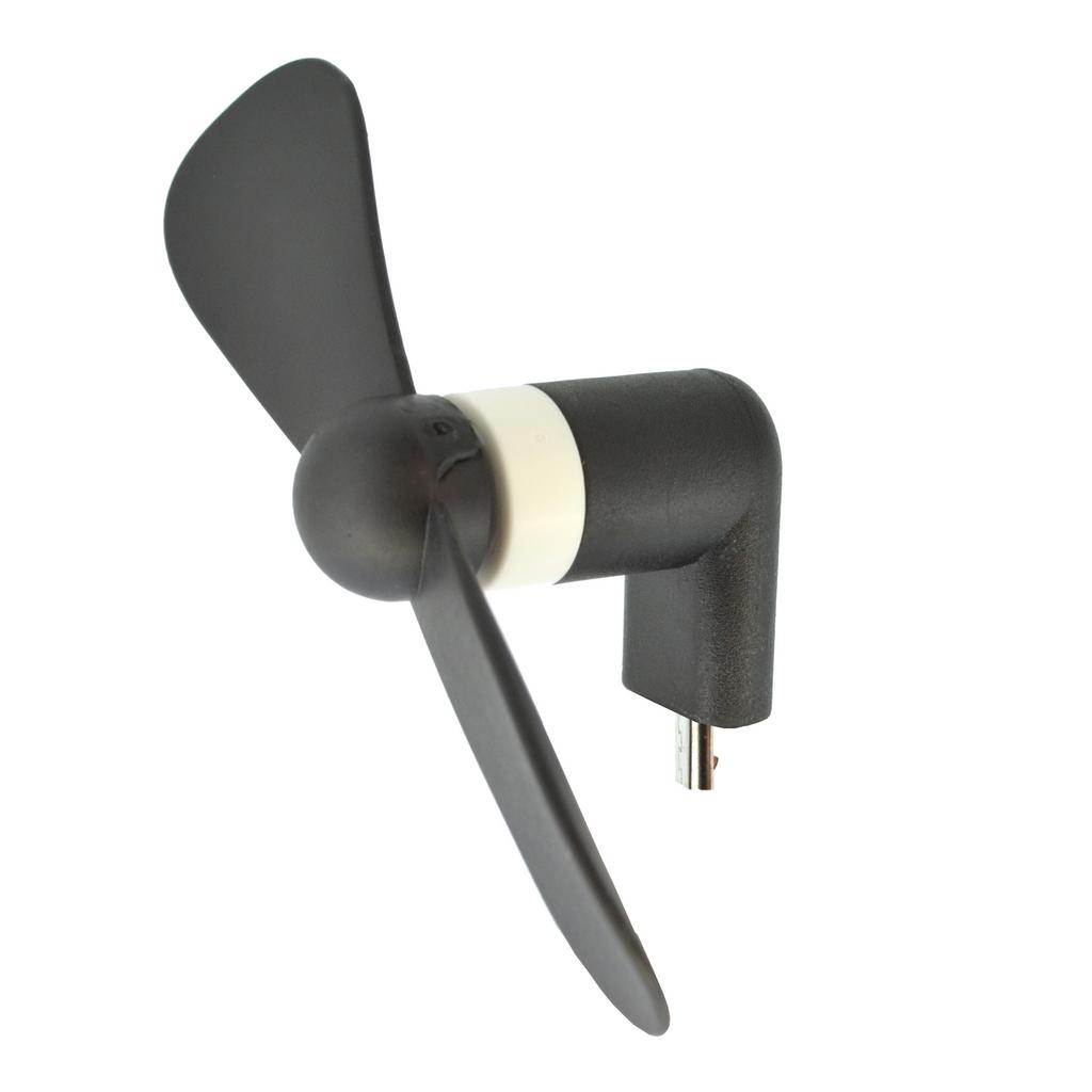 Micro USB Mini Fan Ancus Μαύρο