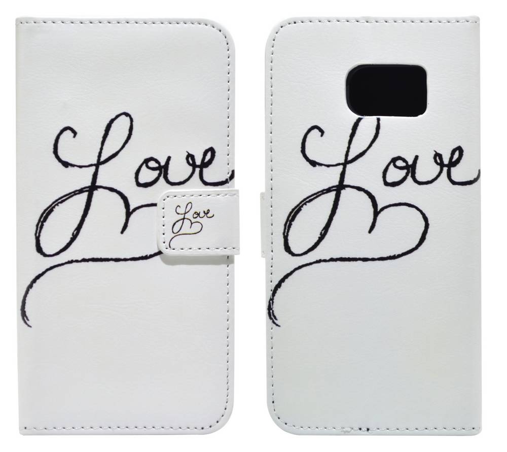 Θήκη Book Ancus Art Collection για Samsung SM-G925 Galaxy S6 Edge Love