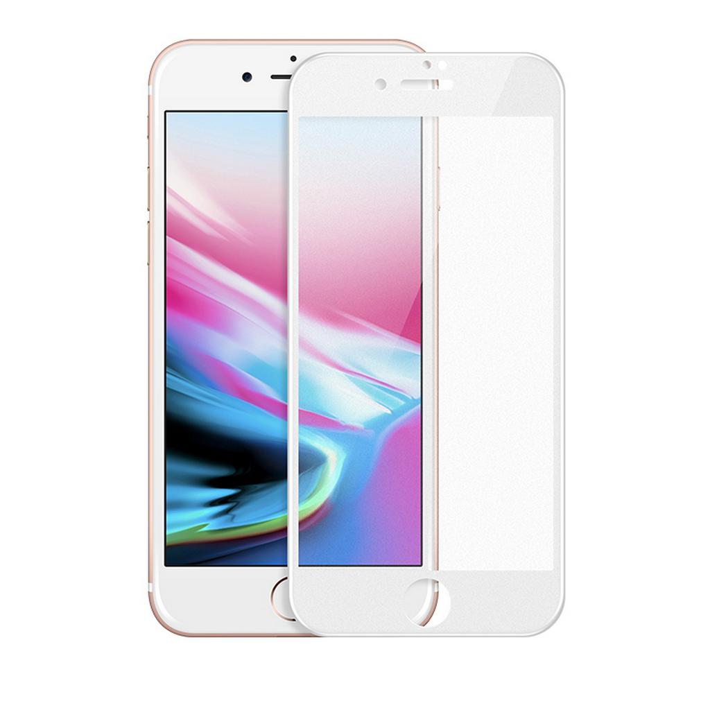 Tempered Glass Hoco 0.33mm Super Smooth 3D Full Screen Frosted HD για Apple iPhone 7 / 8 Λευκό