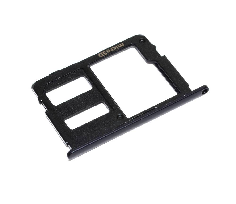 Βάση Κάρτας Μνήμης Samsung SM-J530F Galaxy J5 (2017) Μαύρο Original GH64-06366A