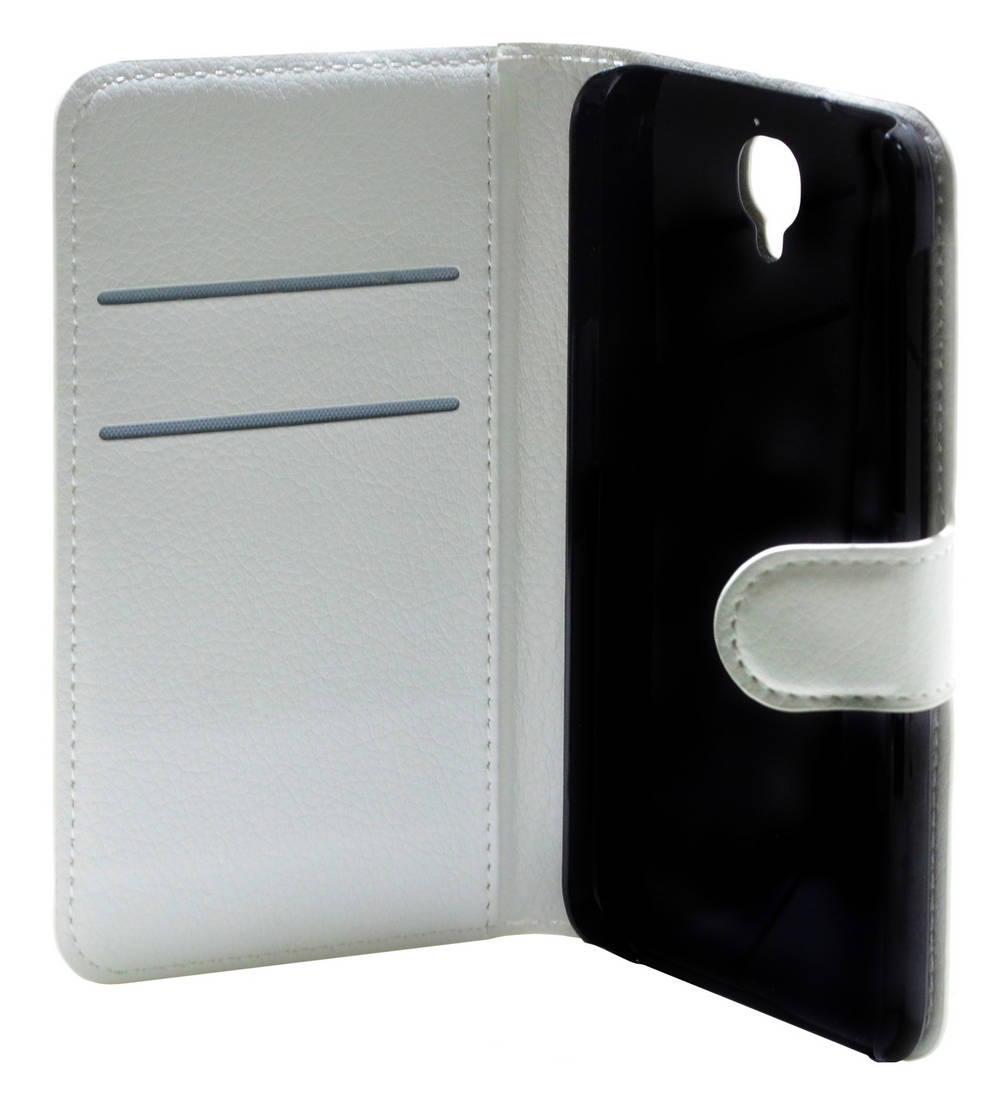 Θήκη Book Ancus Teneo για Alcatel One Touch Idol 2 OT-6037K Λευκή