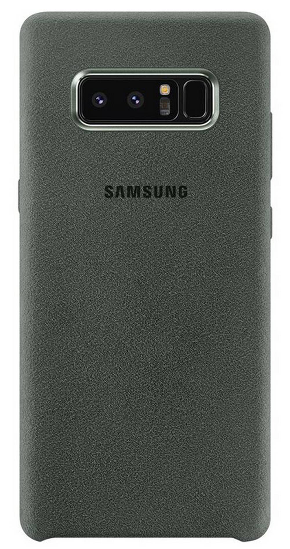 Θήκη Faceplate Samsung Alcantara Cover EF-XN950AKEGWW για SM-N950F Galaxy Note 8 Χακί