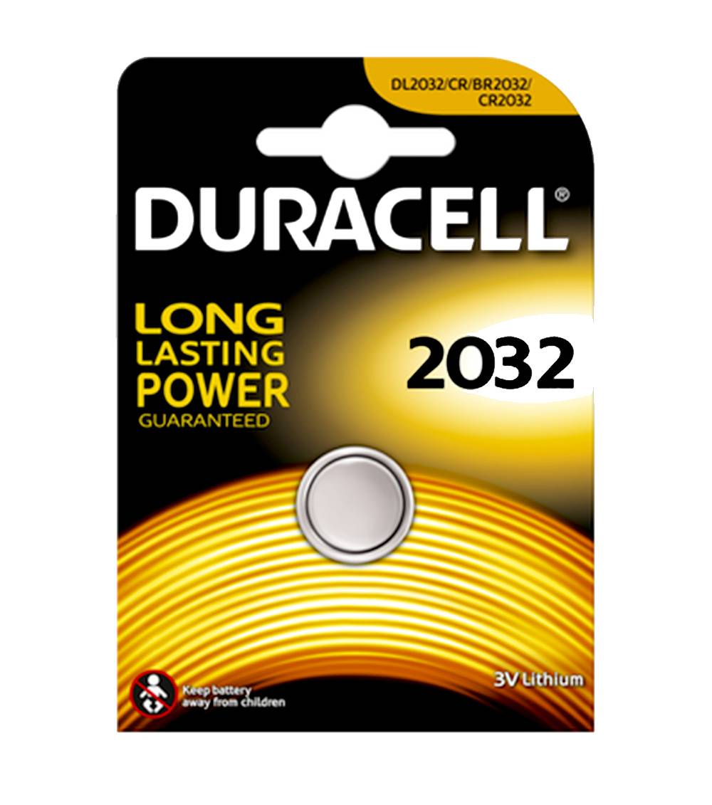 Buttoncell Duracell CR2032 Τεμ. 1