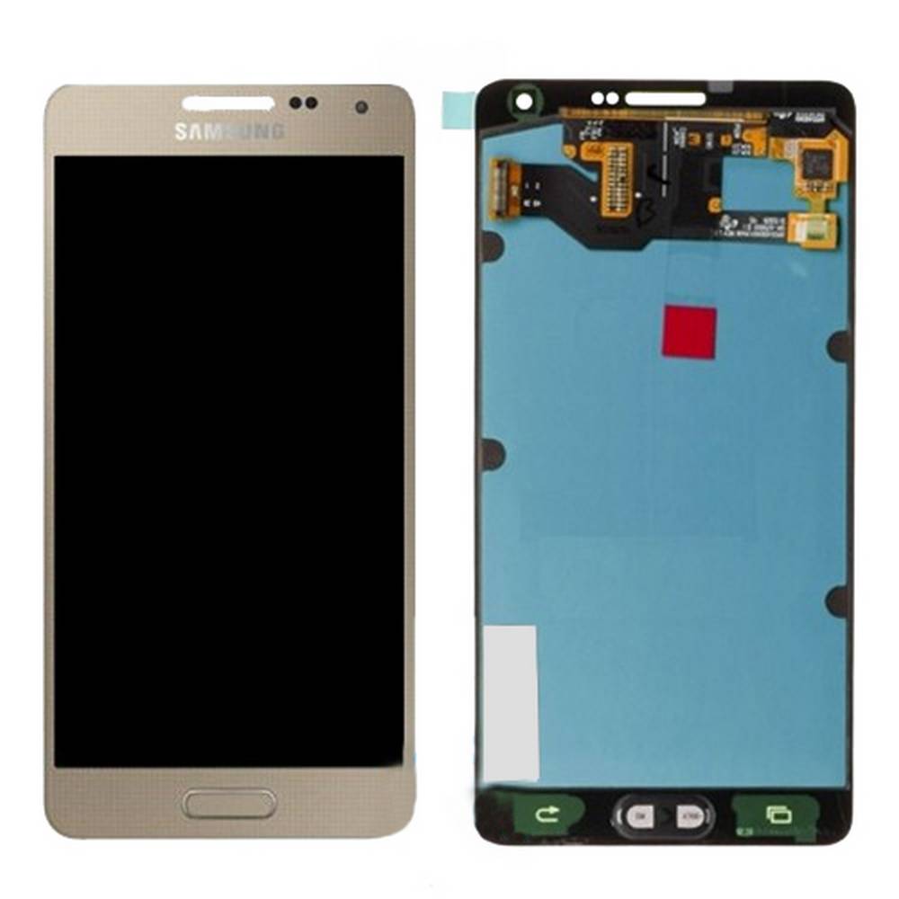 Γνήσια Οθόνη & Μηχανισμός Αφής Samsung SM-A700F Galaxy A7 με Κόλλα Χρυσαφί GH97-16922F