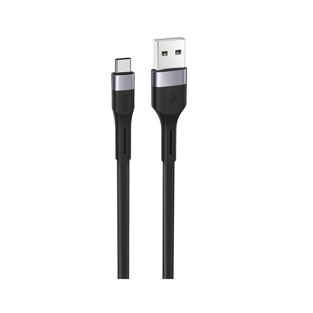Καλώδιο σύνδεσης Hoco X34 Surpass USB σε Type-C Fast Charging 3.0A Μαύρο 1μ