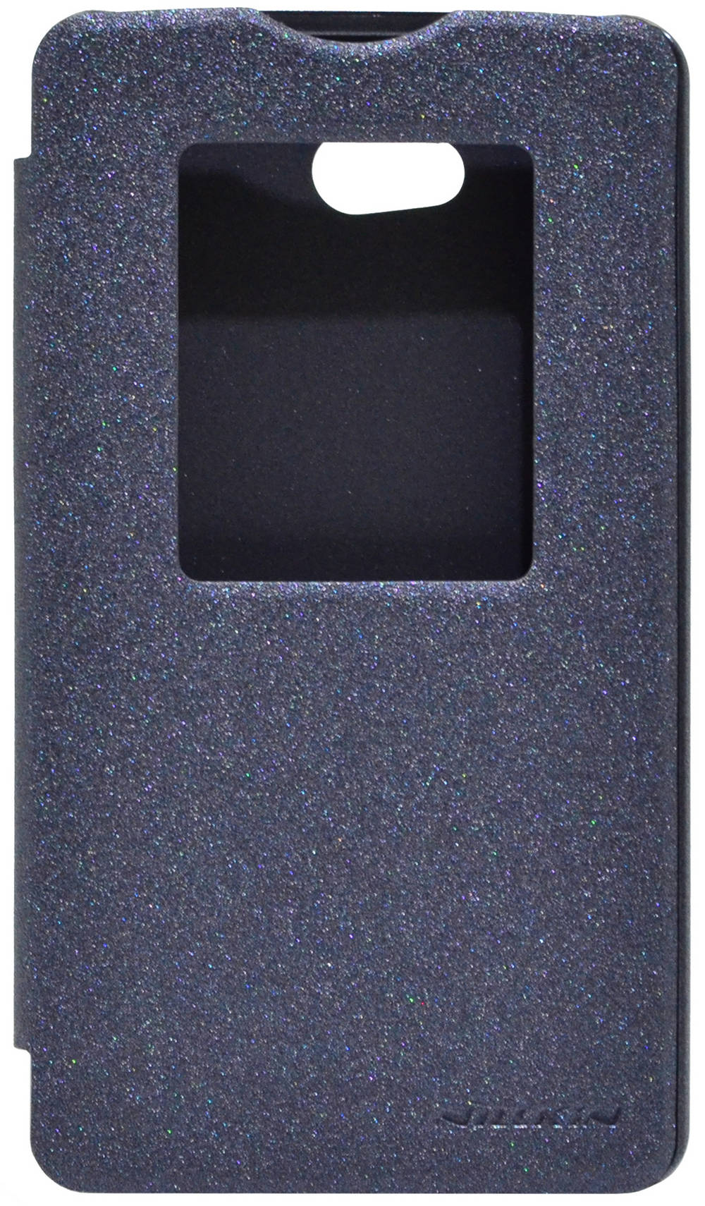 Θήκη Book S-View Nillkin Sparkle για LG L80 D380 Μαύρη με ενεργό S-View
