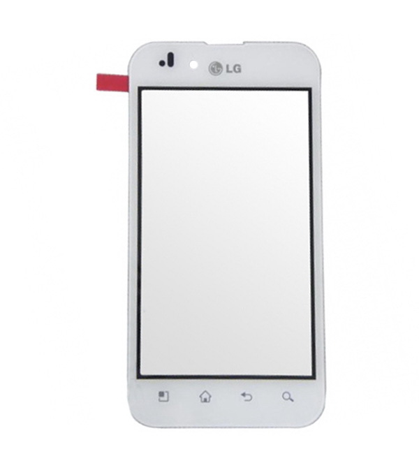 Μηχανισμός Αφής LG Optimus Black P970 χωρίς Κόλλα Λευκό Original