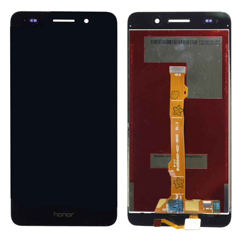 Οθόνη & Μηχανισμός Αφής Huawei Y6 II Μαύρο χωρίς Πλαίσιο, Κόλλα