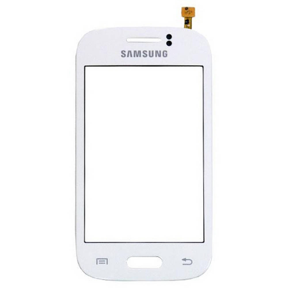 Μηχανισμός Αφής Samsung S6310 Galaxy Young Λευκό με Κόλλα Original GH59-13256A