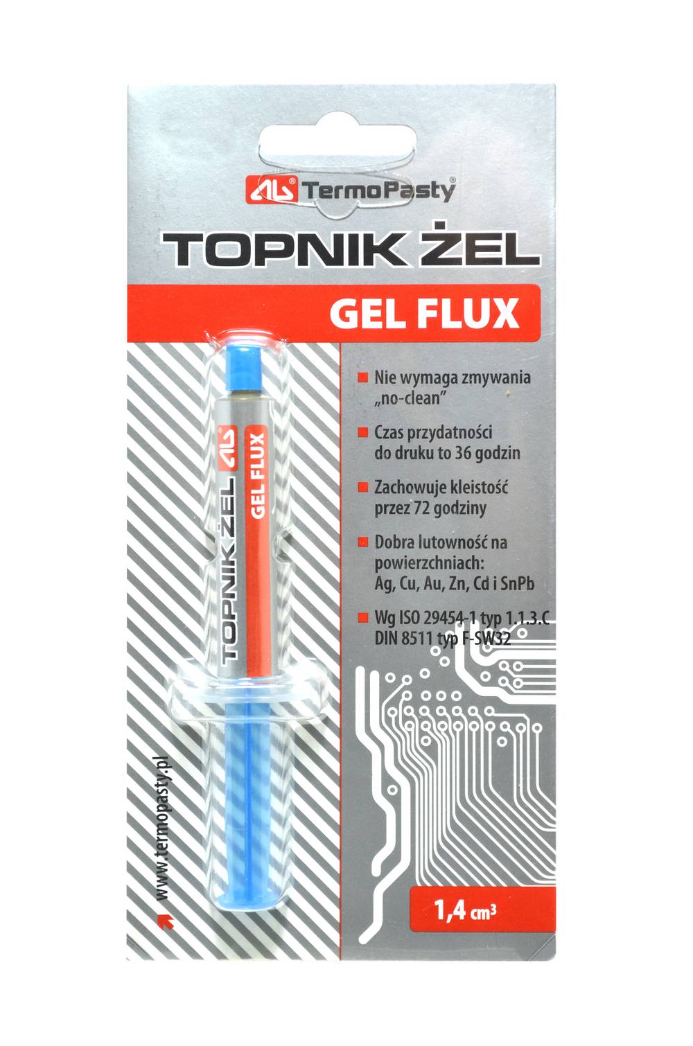Flux Gel TermoPasty Topnik Zel με Σύριγγα 1,4ml