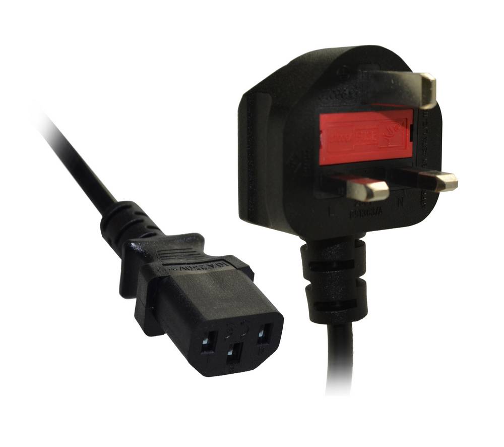 Καλώδιο Τροφοδοσίας Jasper C13 1.8m 3pin UK (Heavy Duty)