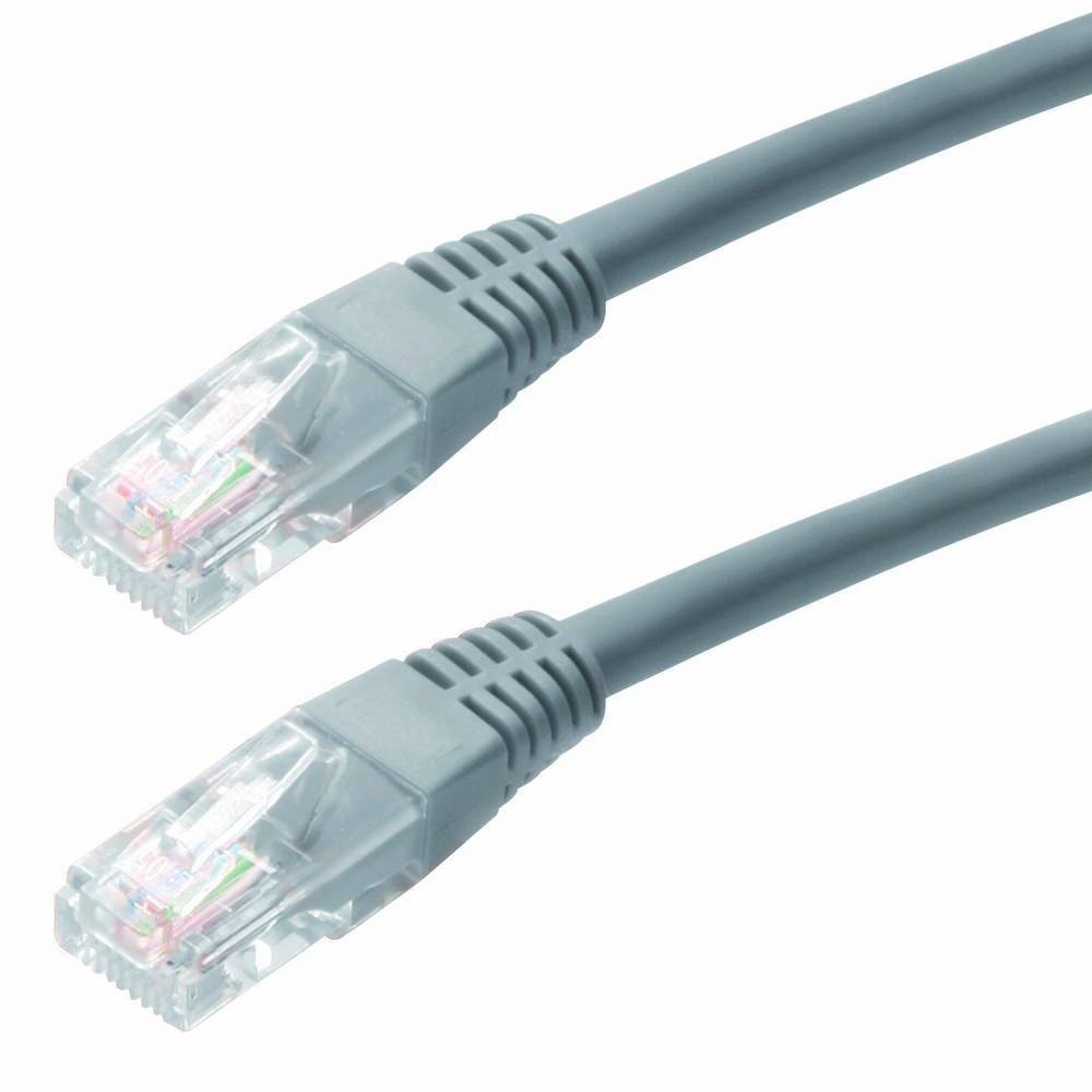 Καλώδιο Δικτύου Jasper Cat 6 UTP 10m Γκρί Patch Cord