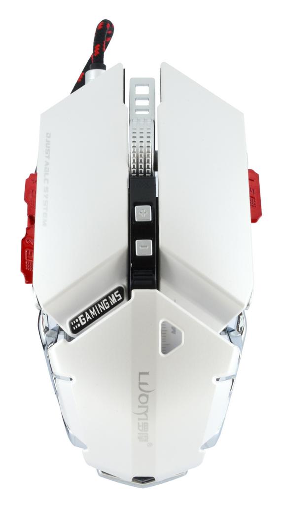 Ενσύρματο Ποντίκι Mechanical Gaming Mouse Luom G50 με 10 Πλήκτρα και 4000 DPI Λευκό