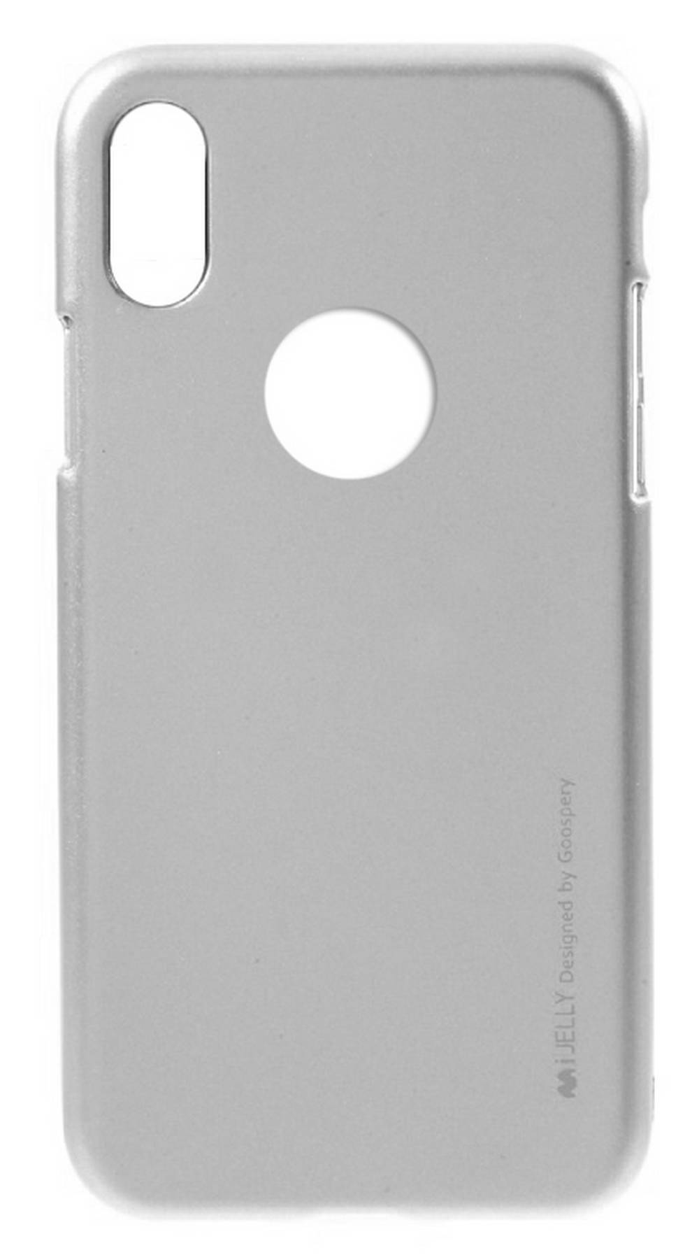 Θήκη Goospery iJelly για Apple iPhone X / XS Γκρί by Mercury