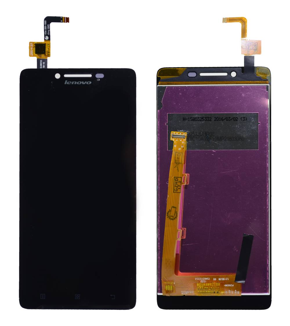 Οθόνη & Μηχανισμός Αφής Lenovo A6010 Μαύρο
