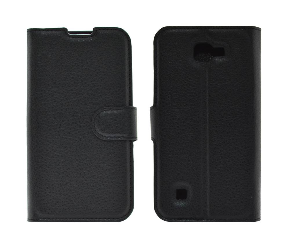 Θήκη Book Ancus Teneo για LG K4 K120E TPU Μαύρη