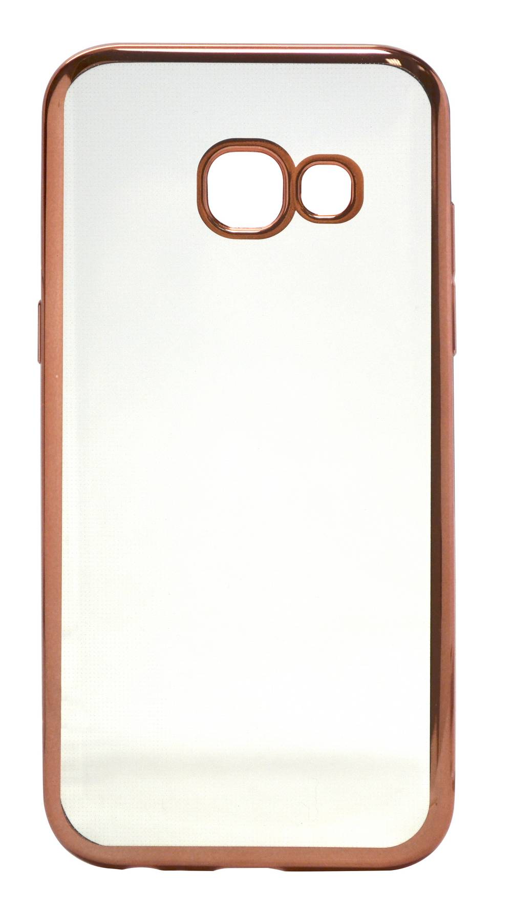 Θήκη Electroplating TPU Ancus για Samsung SM-A320F Galaxy A3 (2017) Ρόζ - Διάφανη
