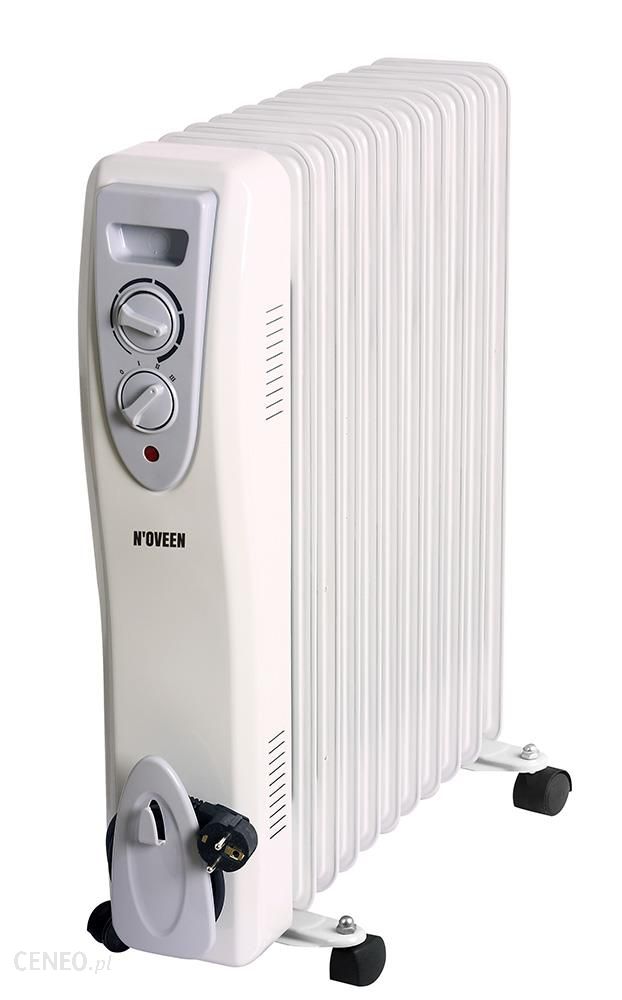 Καλοριφέρ Λαδιού N'OVEEN OH11 2500W με Αυτόματο Θερμοστάτη. Λευκό