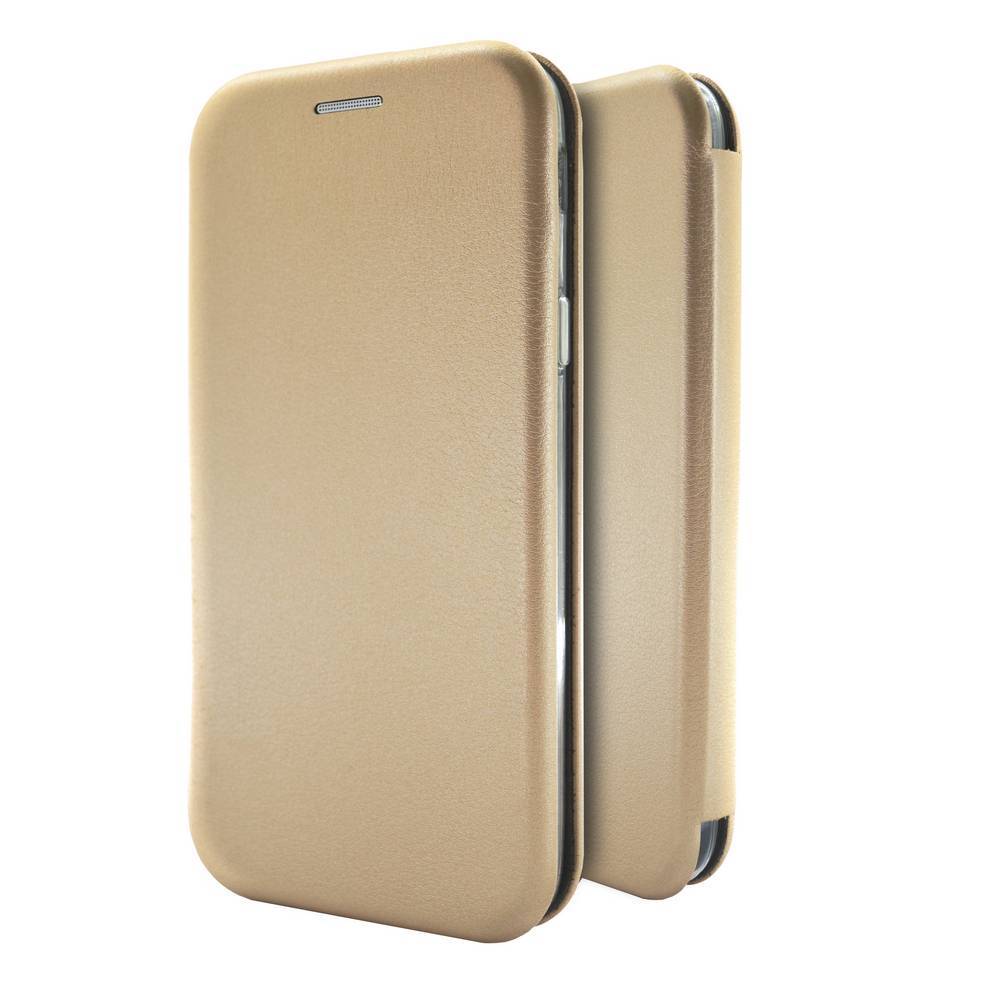 Θήκη Book Ancus Magnetic Curve για Xiaomi Redmi Note 5A Standard TPU Χρυσαφί