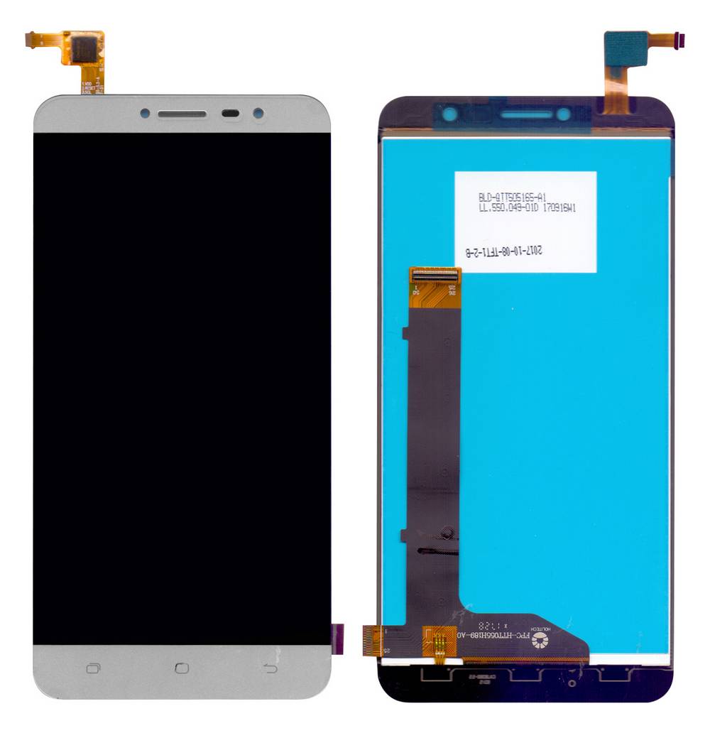 Γνήσια Οθόνη & Μηχανισμός Αφής Hisense F23 Γκρί χωρίς Πλαίσιο, Κόλλα 10312306