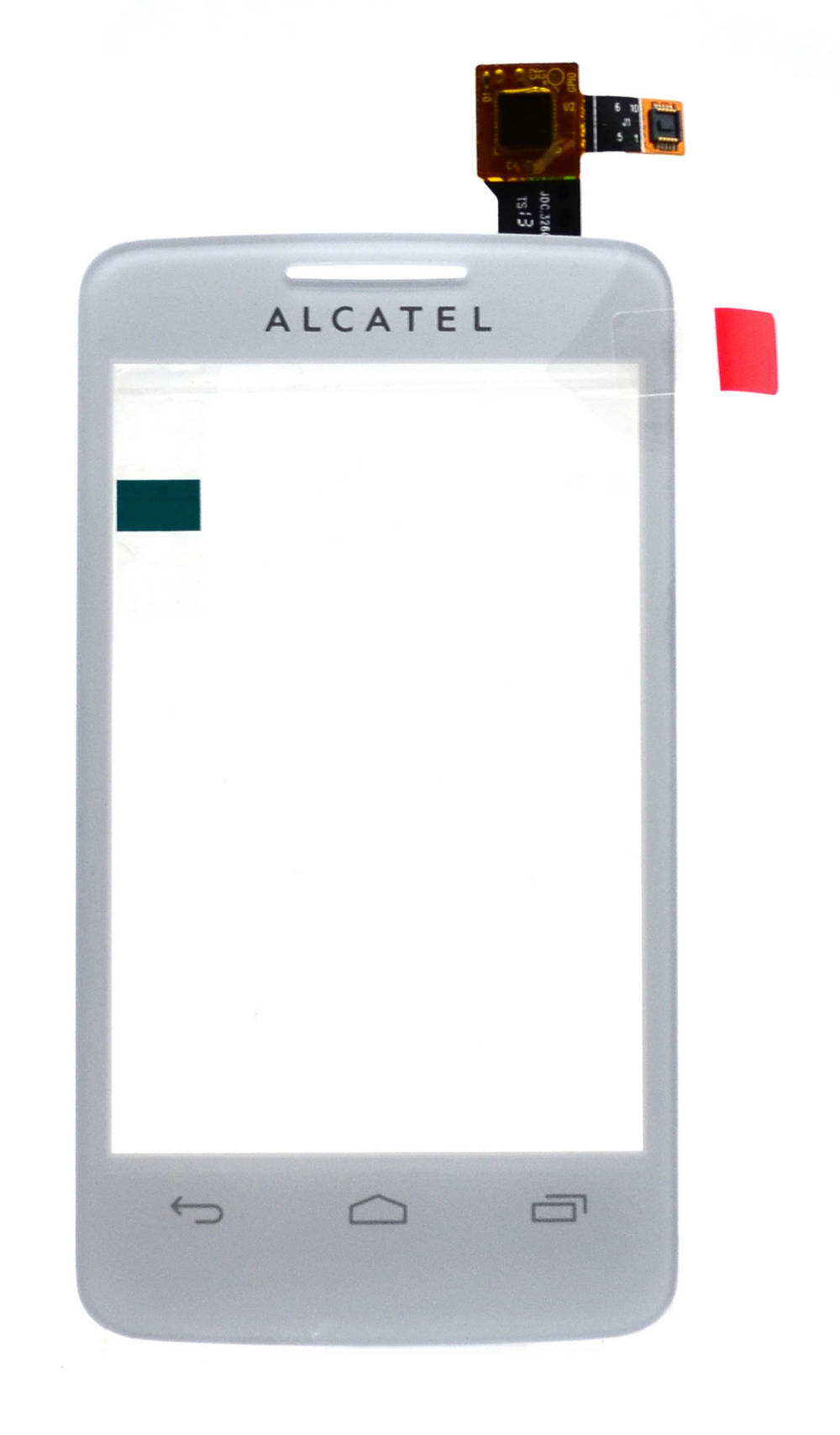 Μηχανισμός Αφής Alcatel One Touch Tribe OT-3040D χωρίς Κόλλα Λευκό Original AUE26M0B10C3