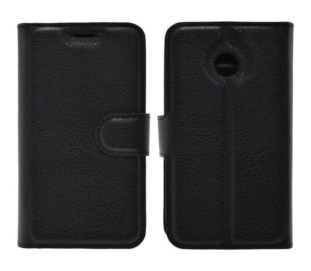 Θήκη Book Ancus Teneo για Vodafone Smart Mini 7 TPU Μαύρη