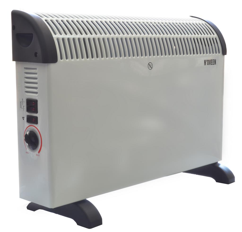 Θερμοπομπός N'OVEEN CH-5000 2000W. Επιλογή Παροχής Ζεστού/Κρύου Αέρα. Λευκό