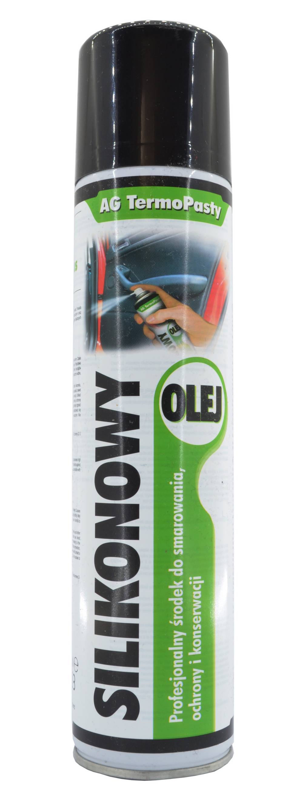 Σπρέϊ Λαδιού Σιλικόνης TermoPasty Silikonowy 300ml Κατάλληλο για Μεταλλικά, Πλαστικά και Ελαστικά Μέρη
