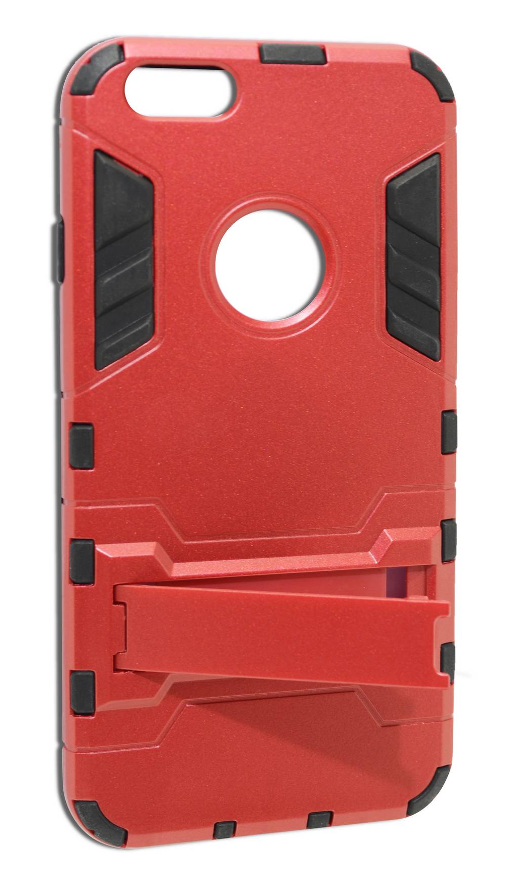 Θήκη Hard TPU Ancus Armor Stand για Apple iPhone 6/6S Κόκκινη