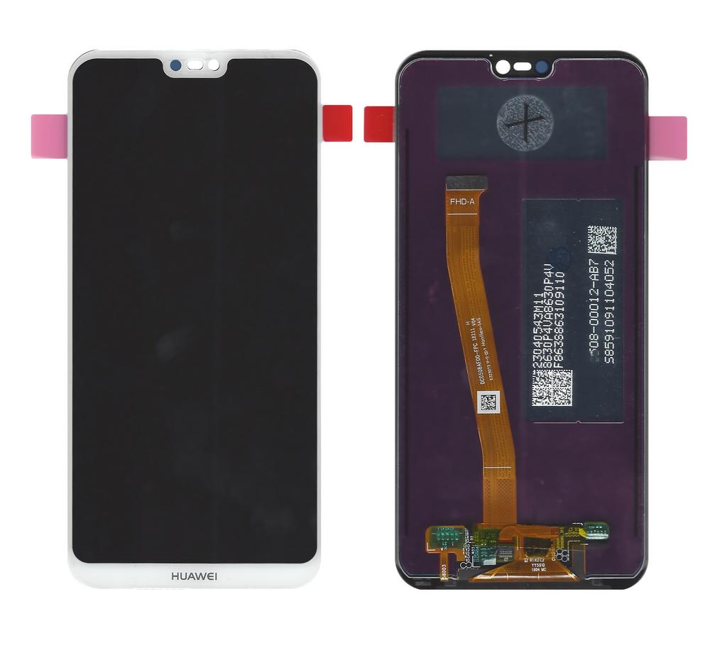 Οθόνη & Μηχανισμός Αφής Huawei P20 Lite Λευκό OLED χωρίς Πλαίσιο OEM Type A