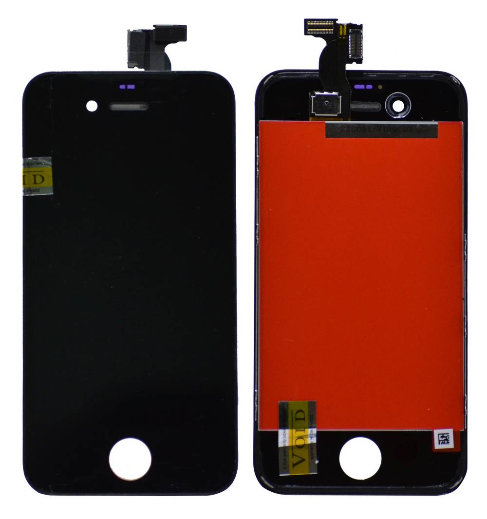 Οθόνη & Μηχανισμός Αφής για Apple iPhone 4S Μαύρο Type A