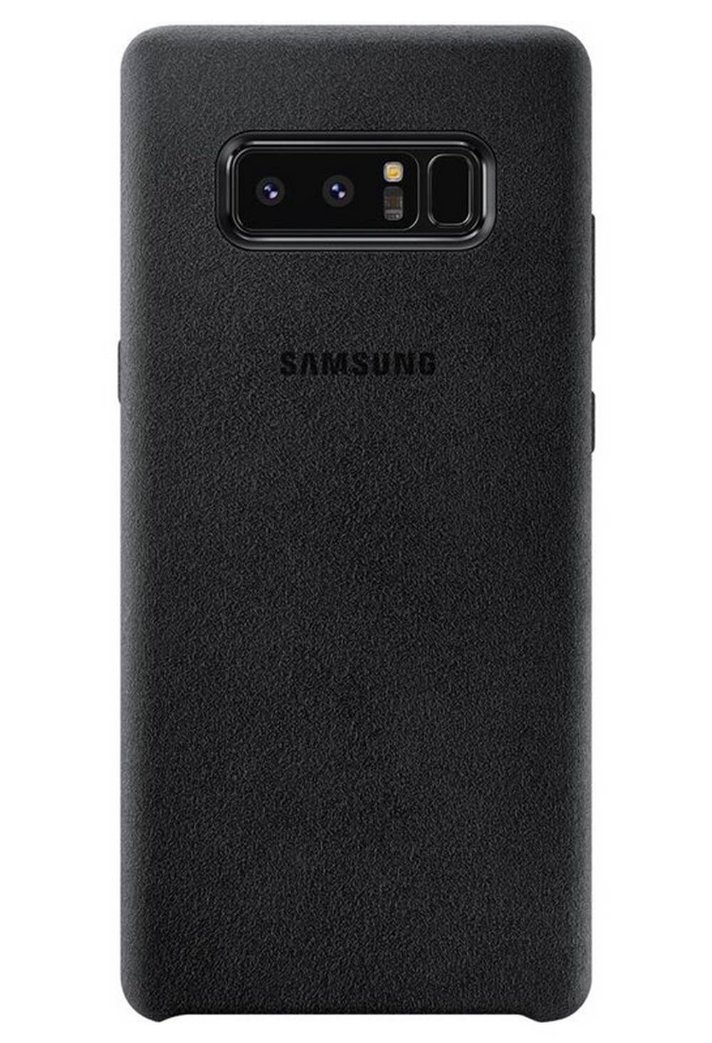 Θήκη Faceplate Samsung Alcantara Cover EF-XN950ABEGWW για SM-N950F Galaxy Note 8 Μαύρο