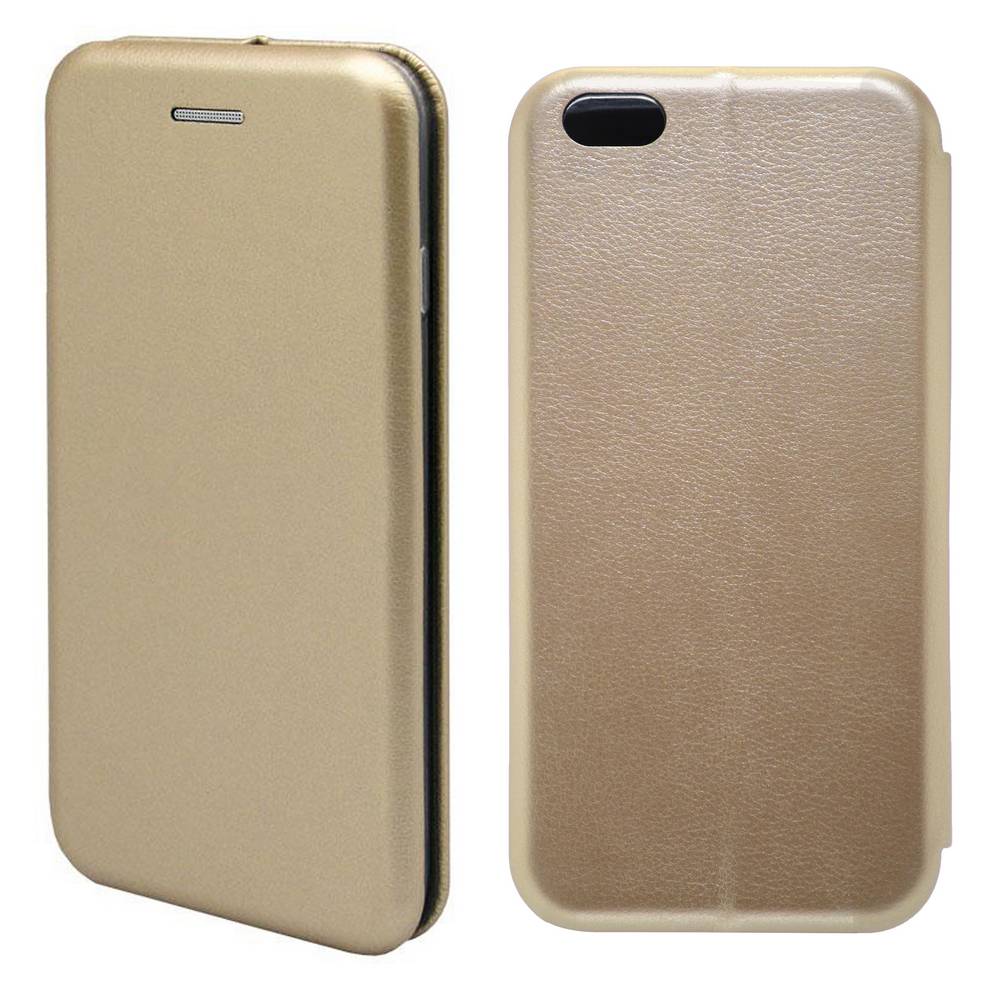 Θήκη Book Ancus Magnetic Curve για Apple iPhone 6/6S Χρυσαφί