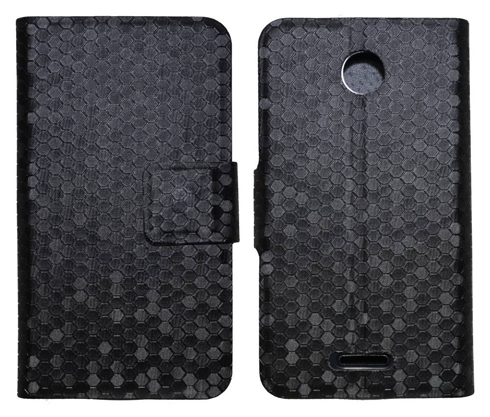 Θήκη Book Ancus Glam για Lenovo A356 Μαύρη