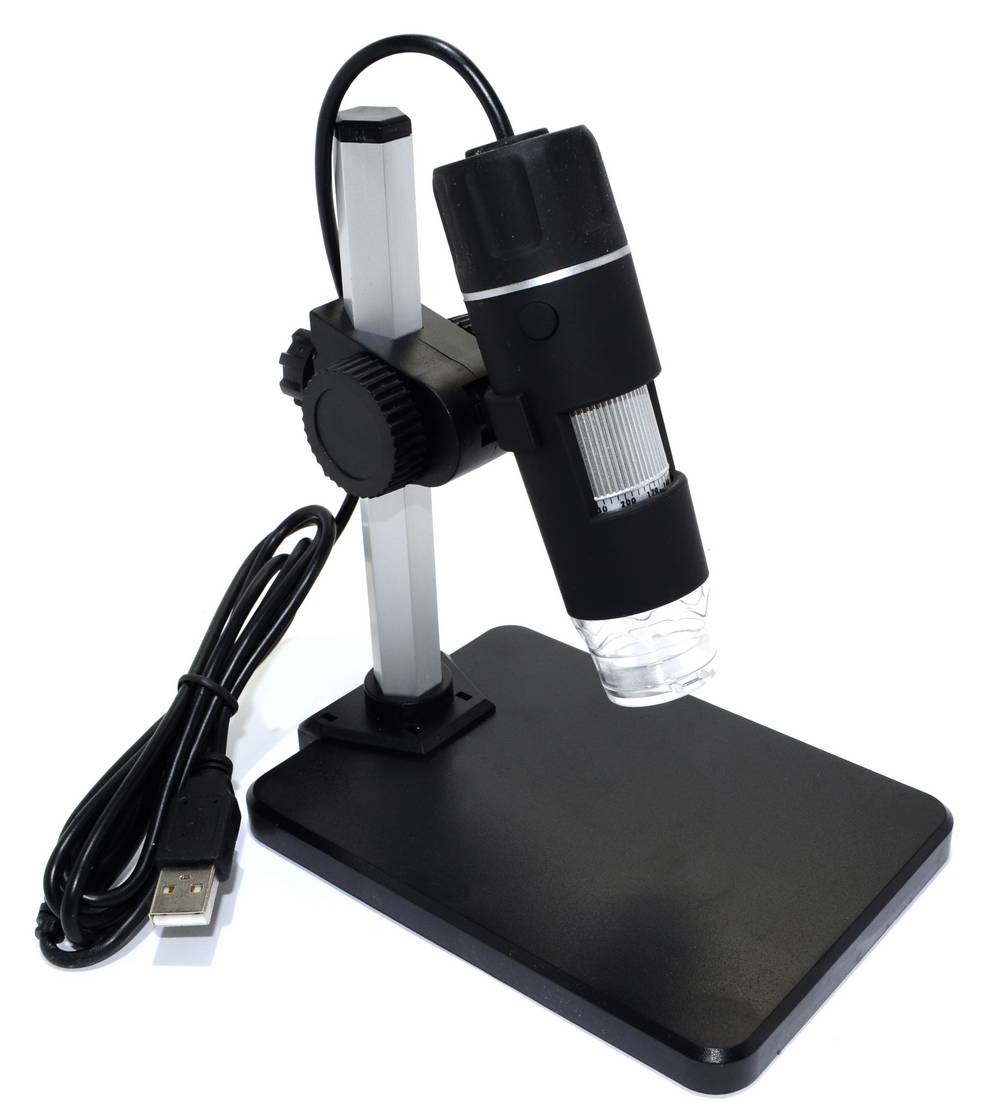 Μικροσκόπιο Mobile με Επαγγελματικό Φακό 2 Megapixels, 8 Led, με Βάση και Δυνατότητα Εγγραφής Εικόνας & Βίντεο