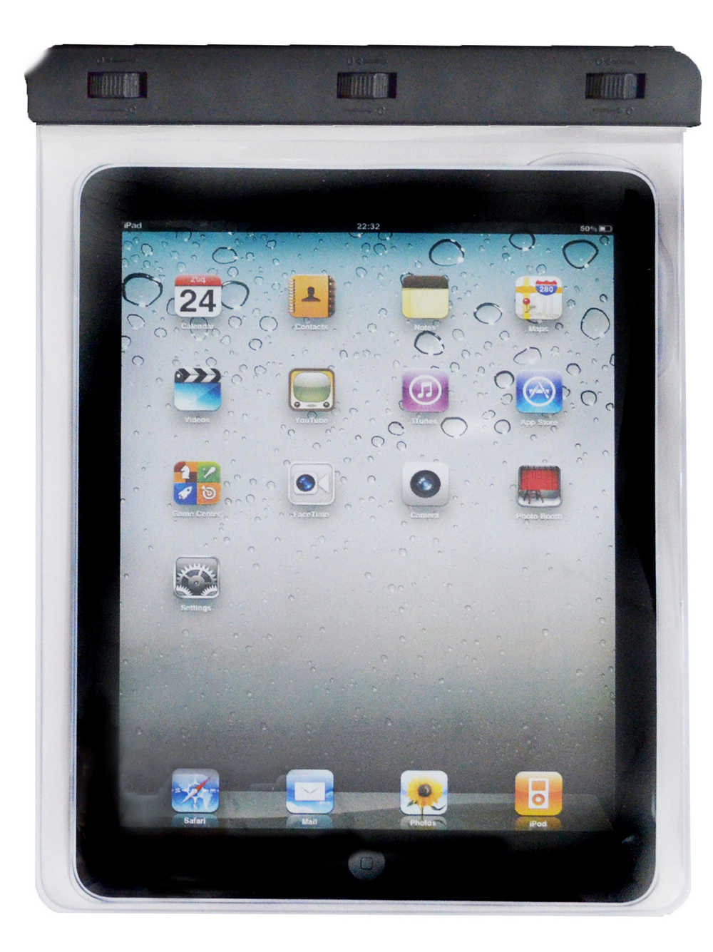 Θήκη Αδιάβροχη Ancus για Apple iPad και Ηλεκτρονικών Συσκευών Λευκή (29 cm x 21 cm)