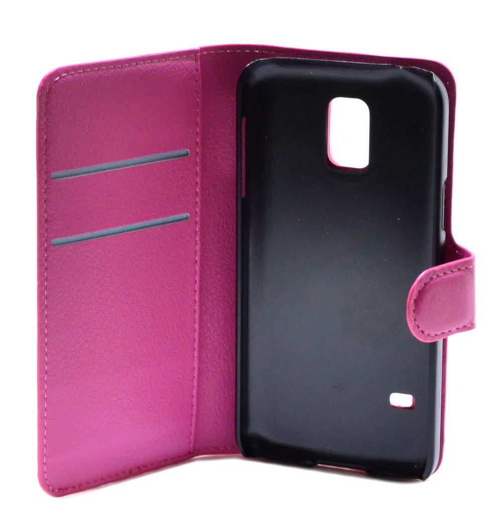 Θήκη Book Ancus Teneo για Samsung SM-G800F Galaxy S5 Mini Φούξια