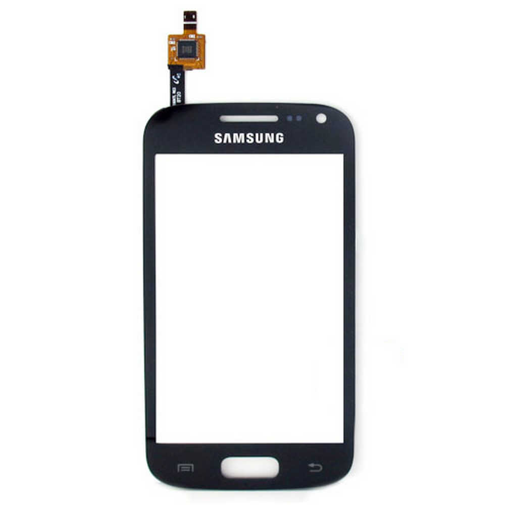 Μηχανισμός Αφής Samsung i8160 Galaxy Ace 2 Μαύρο με Κόλλα Original GH59-12017A