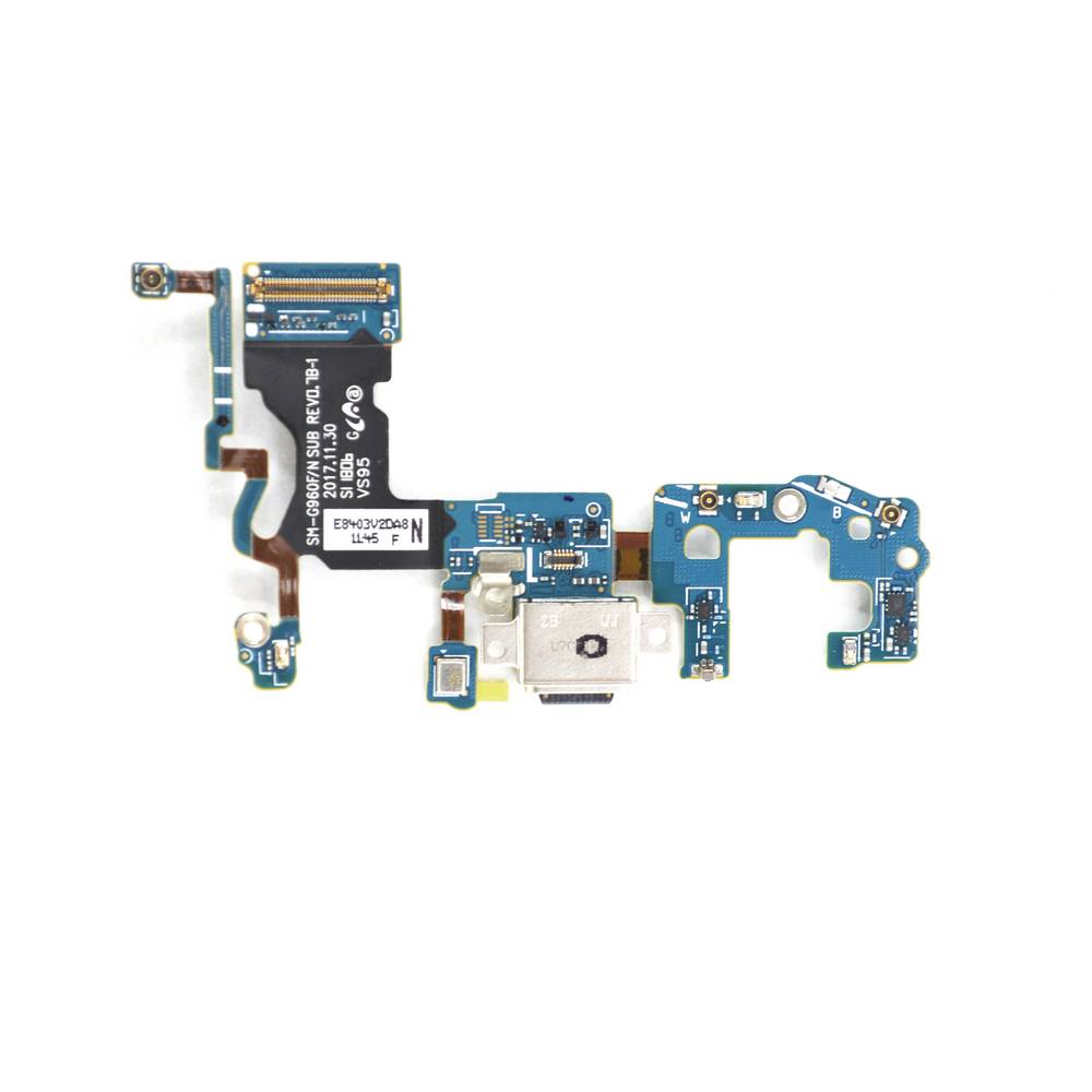 Καλώδιο Πλακέ Samsung SM-G960F Galaxy S9 με Επαφή Φόρτισης, USB Type-C και Μικρόφωνο OEM Type A