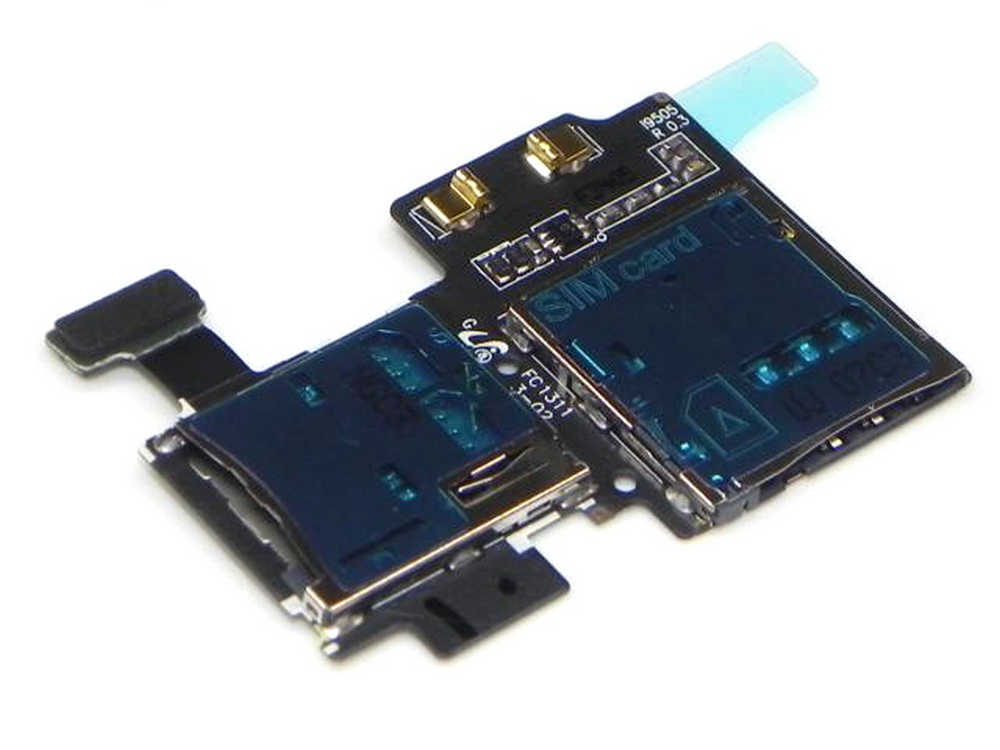 Επαφές Κάρτας Sim Samsung i9505 Galaxy S4 με Αναγνώστη Κάρτας Μνήμης Original GH59-13278A