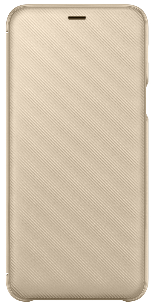 Θήκη Book Samsung Wallet Cover EF-WA605CFEGWW για SM-A605F Galaxy A6+ (2018) Χρυσαφί