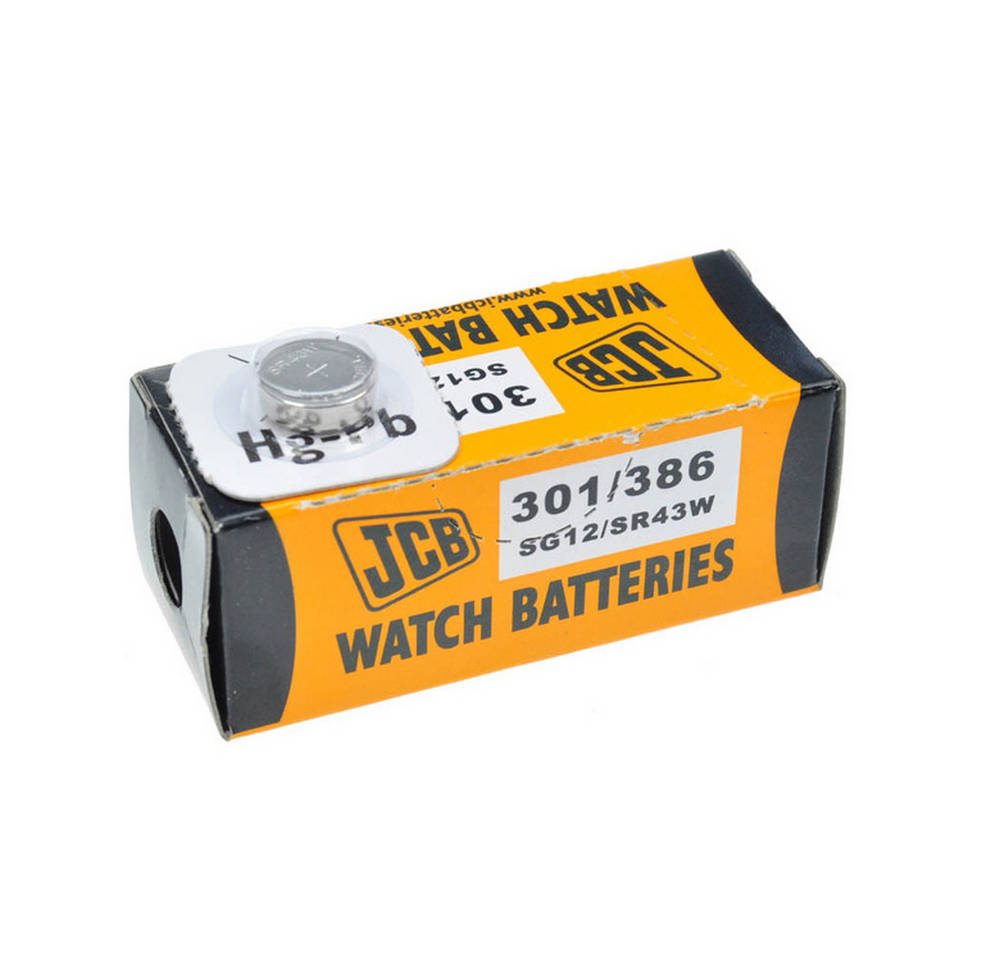 Buttoncell JCB 301/386 SG12/SR43W Τεμ. 1