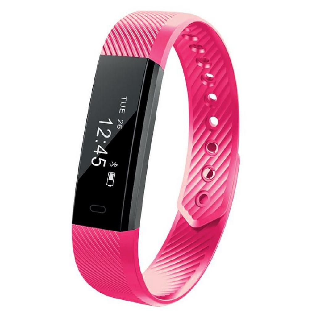 Maxcom Smartband FitGo FW10 Active IP55 Ροζ Silicon Band